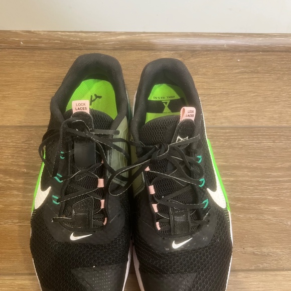 Nike Metcon 7 'Black Green Strike' CZ8280-036 Womens Training Shoe Size 11 - Picture 5 of 13